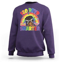 Funny 120 Days Smarter Afro African American Girl Sweatshirt