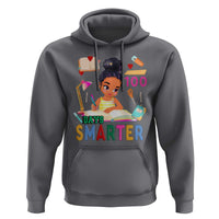 Funny 100 Days Smarter Black Afro African American Girl Hoodie
