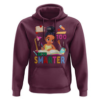 Funny 100 Days Smarter Black Afro African American Girl Hoodie