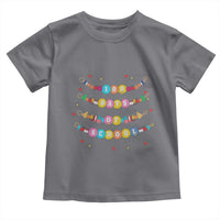Funny 100 Days Of School Bracelet Toddler T Shirt