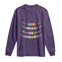 Funny 120 Days Of School Bracelet Long Sleeve Shirt