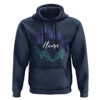 Texas Home State Map Pride Bluebonnets Hoodie