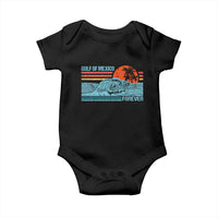 Gulf Of Mexico Forever Baby Onesie Vintage Retro Beach Coconut Tree
