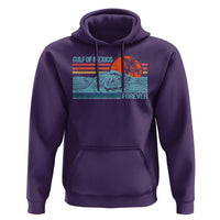 Gulf Of Mexico Forever Hoodie Vintage Retro Beach Coconut Tree