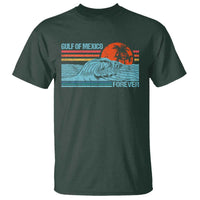 Gulf Of Mexico Forever T Shirt Vintage Retro Beach Coconut Tree