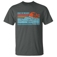 Gulf Of Mexico Forever T Shirt Vintage Retro Beach Coconut Tree