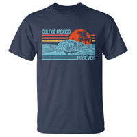 Gulf Of Mexico Forever T Shirt Vintage Retro Beach Coconut Tree