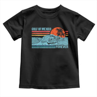 Gulf Of Mexico Forever Toddler T Shirt Vintage Retro Beach Coconut Tree