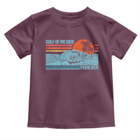 Gulf Of Mexico Forever Toddler T Shirt Vintage Retro Beach Coconut Tree
