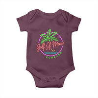 Gulf Of Mexico Forever Baby Onesie Beach Coconut Palm Tree Neon Light