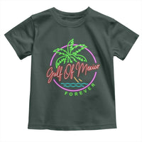 Gulf Of Mexico Forever Toddler T Shirt Beach Coconut Palm Tree Neon Light