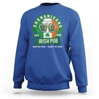 Funny St Patrick's Day Beer Drinking Sweatshirt Shenanigans Irish Pub Have No Fear Plenty Of Beer