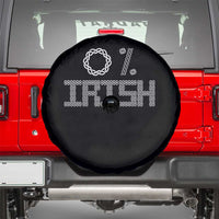 Funny St Patrick's Day 0% Irish Spare Tire Cover Celtic Knot
