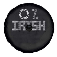 Funny St Patrick's Day 0% Irish Spare Tire Cover Celtic Knot
