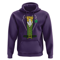 Funny St Patrick's Day Leprechaun Cosplay Tuxedo Hoodie