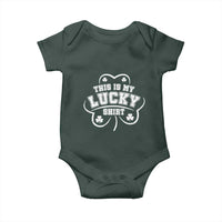 Funny This Is My Lucky Shirt St Patrick's Day Baby Onesie