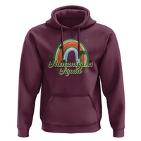 Funny St Patrick's Day Shenanigans Squad Hoodie Rainbow Shamrock
