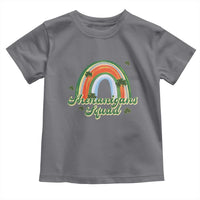 Funny St Patrick's Day Shenanigans Squad Toddler T Shirt Rainbow Shamrock