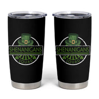 Funny St Patrick's Day Shenanigans Squad Tumbler Cup Shamrock