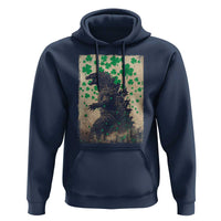 Funny St Patrick's Day Japanese Giant Monster Hoodie Vintage Shamrock