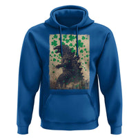 Funny St Patrick's Day Japanese Giant Monster Hoodie Vintage Shamrock