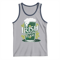 Funny St Patrick's Day Irish Beer Drinking Tank Top Irish Drinking Team Green Beer Shamrock