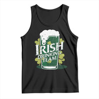 Funny St Patrick's Day Irish Beer Drinking Tank Top Irish Drinking Team Green Beer Shamrock