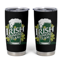 Funny St Patrick's Day Irish Beer Drinking Tumbler Cup Irish Drinking Team Green Beer Shamrock - Wonder Print Shop