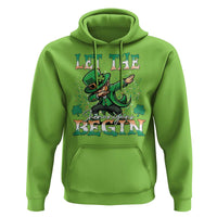 Funny Let The Shenanigans Begin Hoodie Dabbing Leprechaun St Patrick's Day