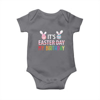 Funny It's My Birthday Easter Day Baby Onesie Rabbit Eggs