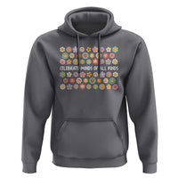 Funny Celebrate Minds Of All Kinds Hoodie Autism Awareness Retro Flower