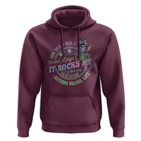 Funny Autism Mama Life Hoodie Some Days I Rock It Some Days It Rock Me Autism Awareness