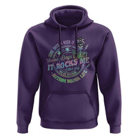 Funny Autism Mama Life Hoodie Some Days I Rock It Some Days It Rock Me Autism Awareness