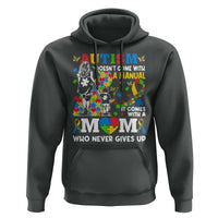 Autism Mom Hoodie Autism Doesn't Come With A Manual It Comes With A Mom