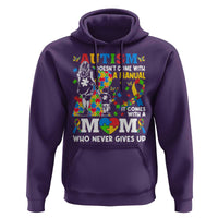 Autism Mom Hoodie Autism Doesn't Come With A Manual It Comes With A Mom