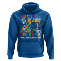 Autism Grandma Hoodie Autism Doesn't Come With A Manual It Comes With A Grandma