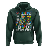 Autism Dad Hoodie Autism Doesn't Come With A Manual It Comes With A Dad