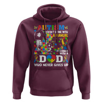 Autism Dad Hoodie Autism Doesn't Come With A Manual It Comes With A Dad
