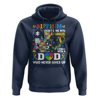 Autism Dad Hoodie Autism Doesn't Come With A Manual It Comes With A Dad
