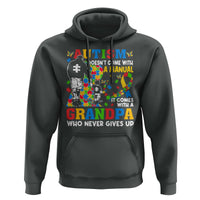 Autism Grandpa Hoodie Autism Doesn't Come With A Manual It Comes With A Grandpa