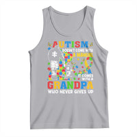 Autism Grandpa Tank Top Autism Doesn't Come With A Manual It Comes With A Grandpa