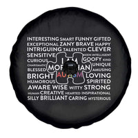 Autism Awareness Spare Tire Cover I Am More Than Autism Puzzle Piece