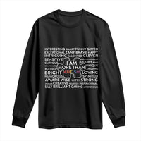 Autism Awareness Long Sleeve Shirt I Am More Than Autism Puzzle Piece