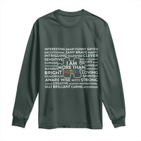 Autism Awareness Long Sleeve Shirt I Am More Than Autism Puzzle Piece