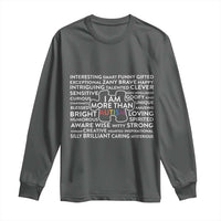 Autism Awareness Long Sleeve Shirt I Am More Than Autism Puzzle Piece