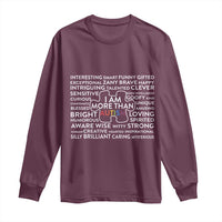 Autism Awareness Long Sleeve Shirt I Am More Than Autism Puzzle Piece