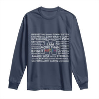 Autism Awareness Long Sleeve Shirt I Am More Than Autism Puzzle Piece