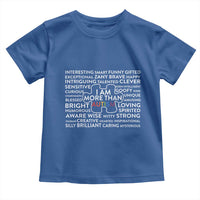 Autism Awareness Toddler T Shirt I Am More Than Autism Puzzle Piece