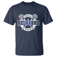 Funny Lax Lover Relax Bro T Shirt Lacrosse Joke