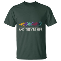 Horse Racing T Shirt And They're Off Vintage Jockey - Wonder Print Shop